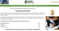 Desktop Screenshot of discountpropertytaxes.com